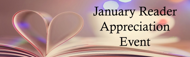 January Reader Appreciation Event by Debra Kristi, Author